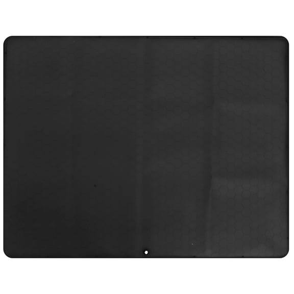 LIOOBO Waterproof Under Sink Rubber Mat Black for Leak Prevention in Kitchen and Bathroom