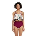 thumbnail image 1 of LIORA Women Two Piece High Waisted Bikini Ruffle Swimsuit with Bottom, 1 of 7