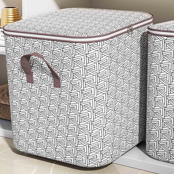 LIORAGLJ 19.7x23.6x23.6in Storage Bag for Home Clothes Quilt Organization, Large Capacity Sorting and Moving Packaging with Durable Design