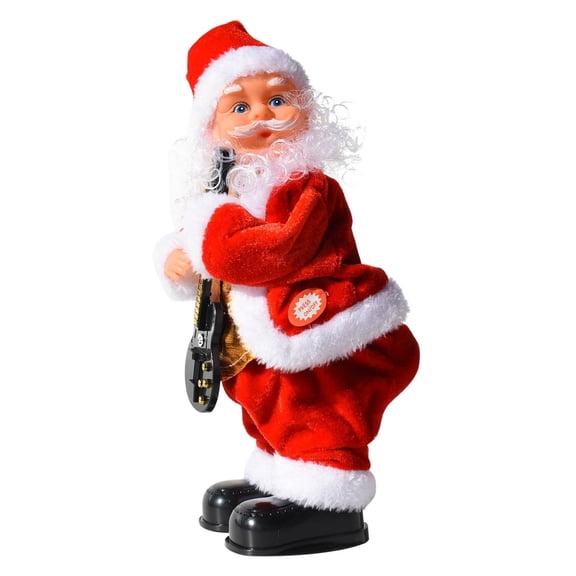 LIORAGLJ Christmas Santa Dancing Singing Toy Twerking Hip Shaking Holiday Decor Kids Adults Gift