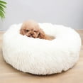 thumbnail image 1 of LIORAGLJ S to XXL Round Winter Pet Sleeping Bag Bed, Warm Soft Calming Bed for Dogs and Cats, 1 of 2