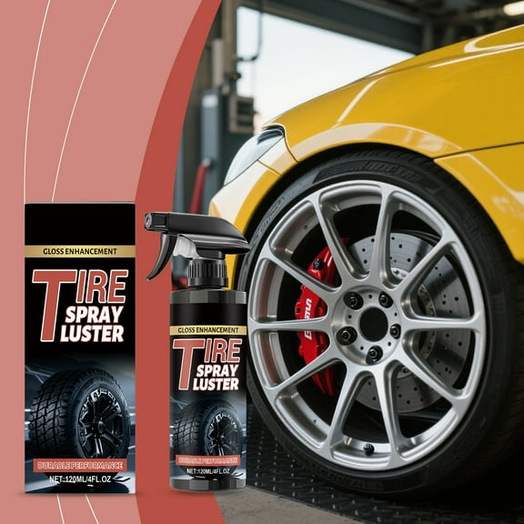 LIORAGLJ Tire Brightening Care Spray 120ml Vehicle Tire Shine Protection
