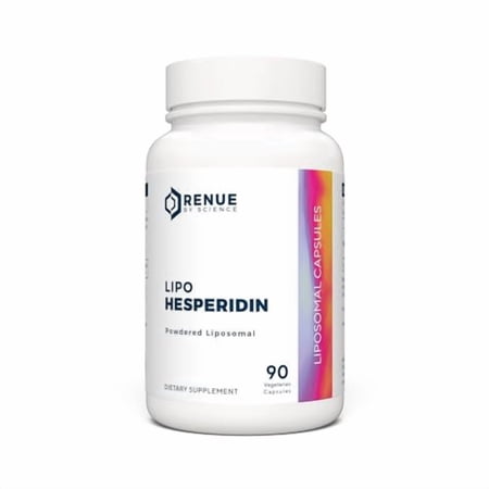 RENUE by SCIENCE Hesperidin | Liposomal Hesperidin Supplements | 90 High Strength Hesperidin Capsules - 300mg Hesperidin per Serving | Non-GMO | Made in the USA & Third-Party Tested