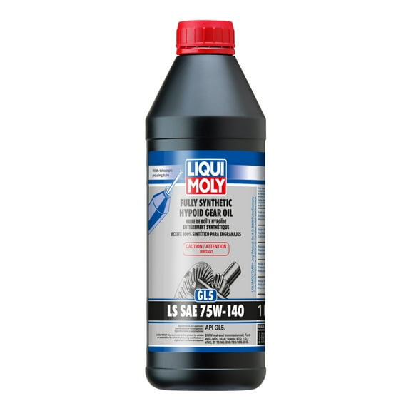 LIQUI MOLY 1L Fully Synthetic Hypoid Gear Oil (GL5) LS SAE 75W140