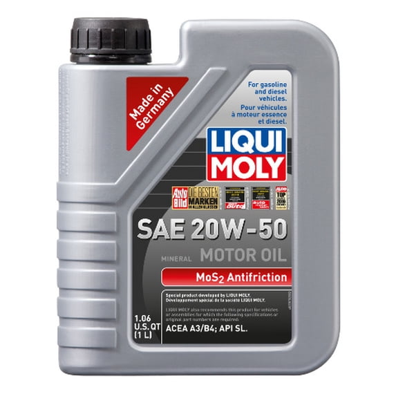 LIQUI MOLY 1L MoS2 Anti-Friction Motor Oil 10W40 main image 1