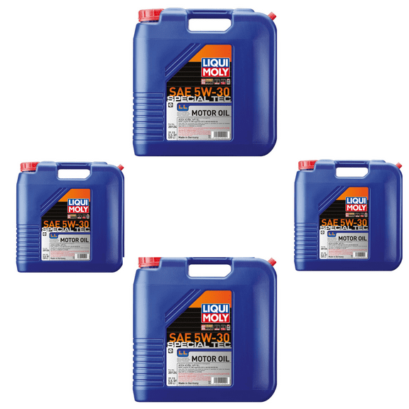 LIQUI MOLY 20124 Special Tec LL SAE 5W-30 Pack of 4