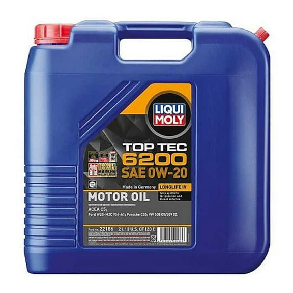 LIQUI MOLY 20L Top Tec 6200 0W-20 Motor Oil