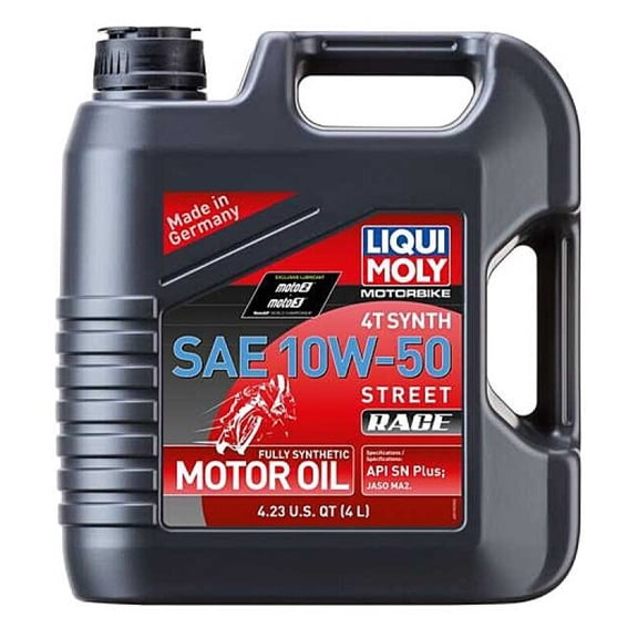 LIQUI MOLY 4L Motorbike 4T Synth SAE 10W50 Street Race