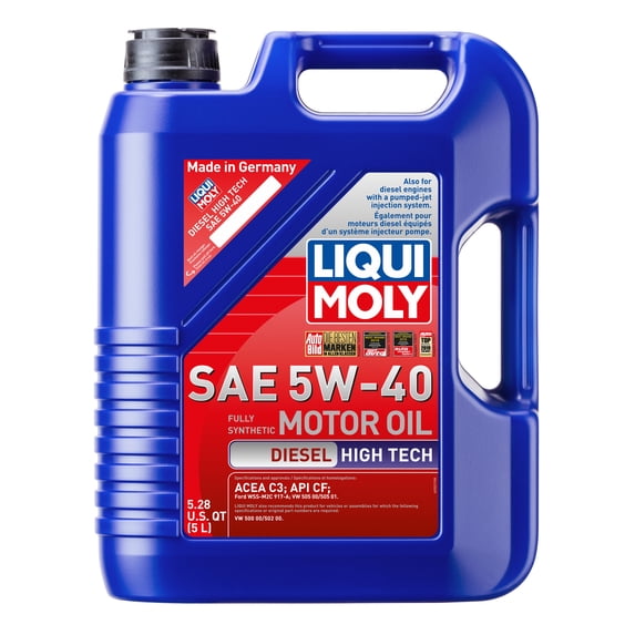 LIQUI MOLY 5L Diesel High Tech Motor Oil 5W-40
