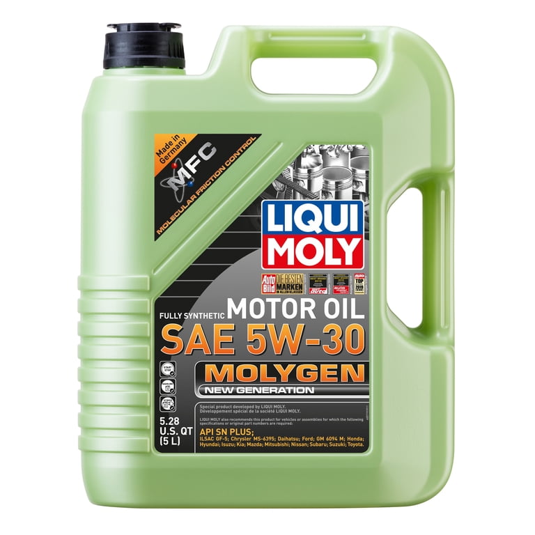 LIQUI MOLY 5L Molygen New Generation Motor Oil 5W-30 - Walmart.com