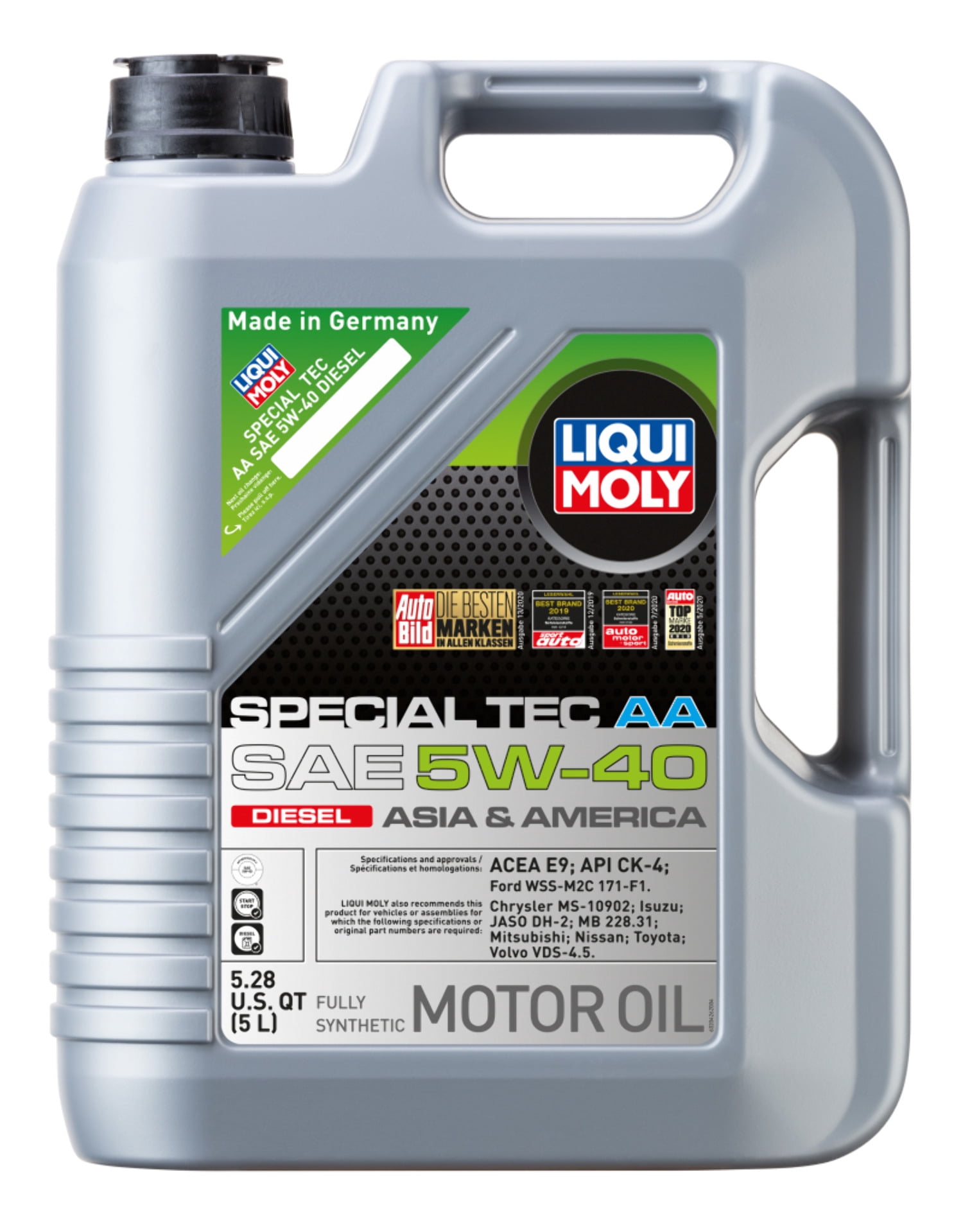 LIQUI MOLY 5L Special Tec AA Motor Oil SAE 5W40 Diesel