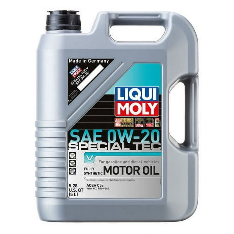 LIQUI MOLY 0W-20 エンジンオイル 5L LIQUI MOLY 5L Special Tec V Motor Oil 0W-20 - Walmart.com
