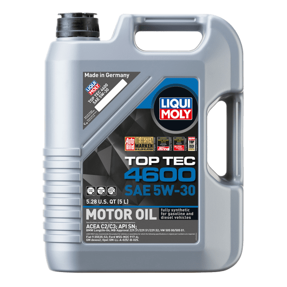 LIQUI MOLY 5L Top Tec 4600 Motor Oil SAE 5W30 - 20448
