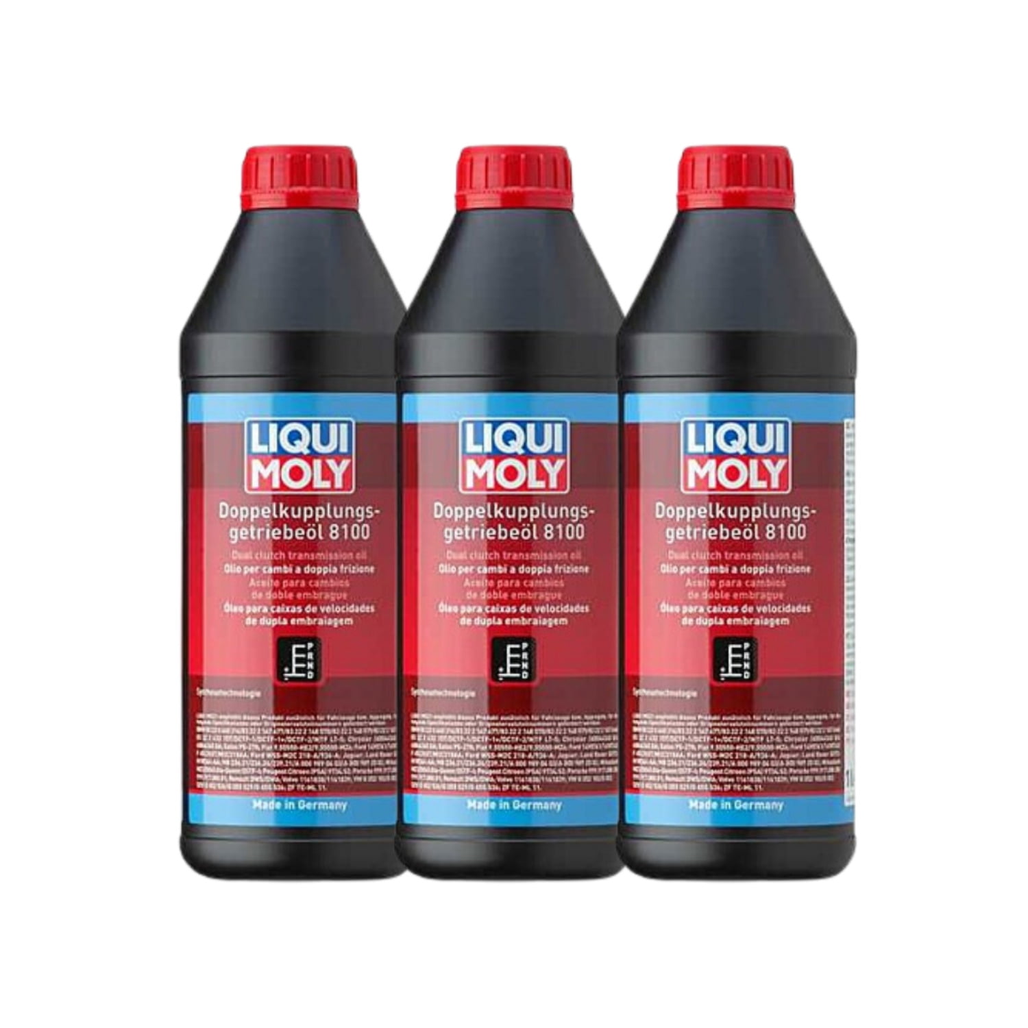 LIQUI MOLY 8102 Dual Clutch Transmission Fluid LM-3640 1L 3 Pack