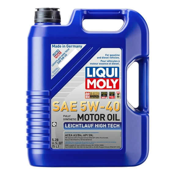 Liqui Moly 2332 Leichtlauf High Tech 5W 40 Engine Oil 5 Liter