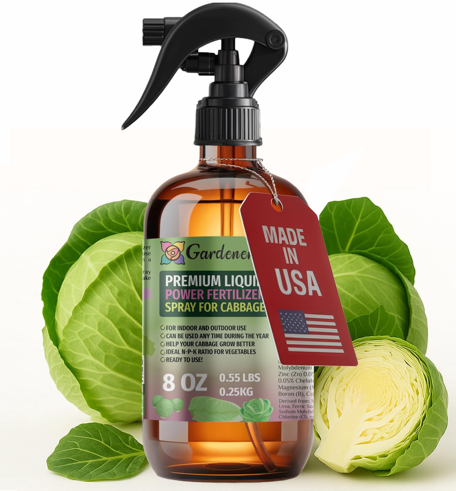 ⭐ LIQUID POWER Cabbage Fertilizer Spray – Ready-to-Use Liquid Plant ...