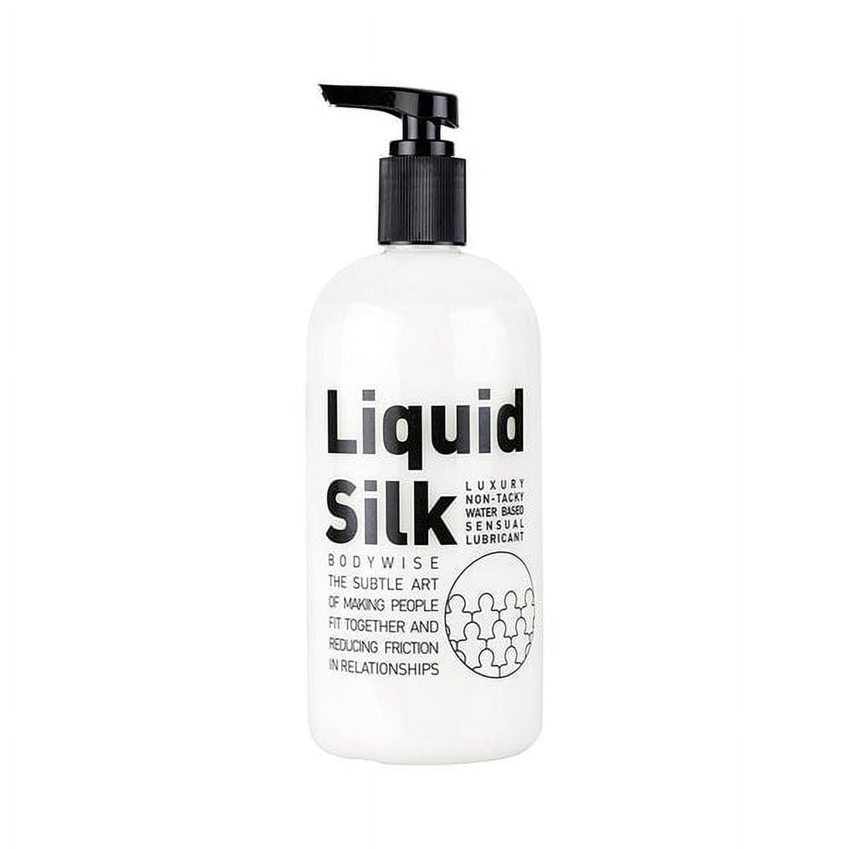 LIQUID SILK Lubricant(250ml / 8.45oz), Water/Silicone Based Hybrid