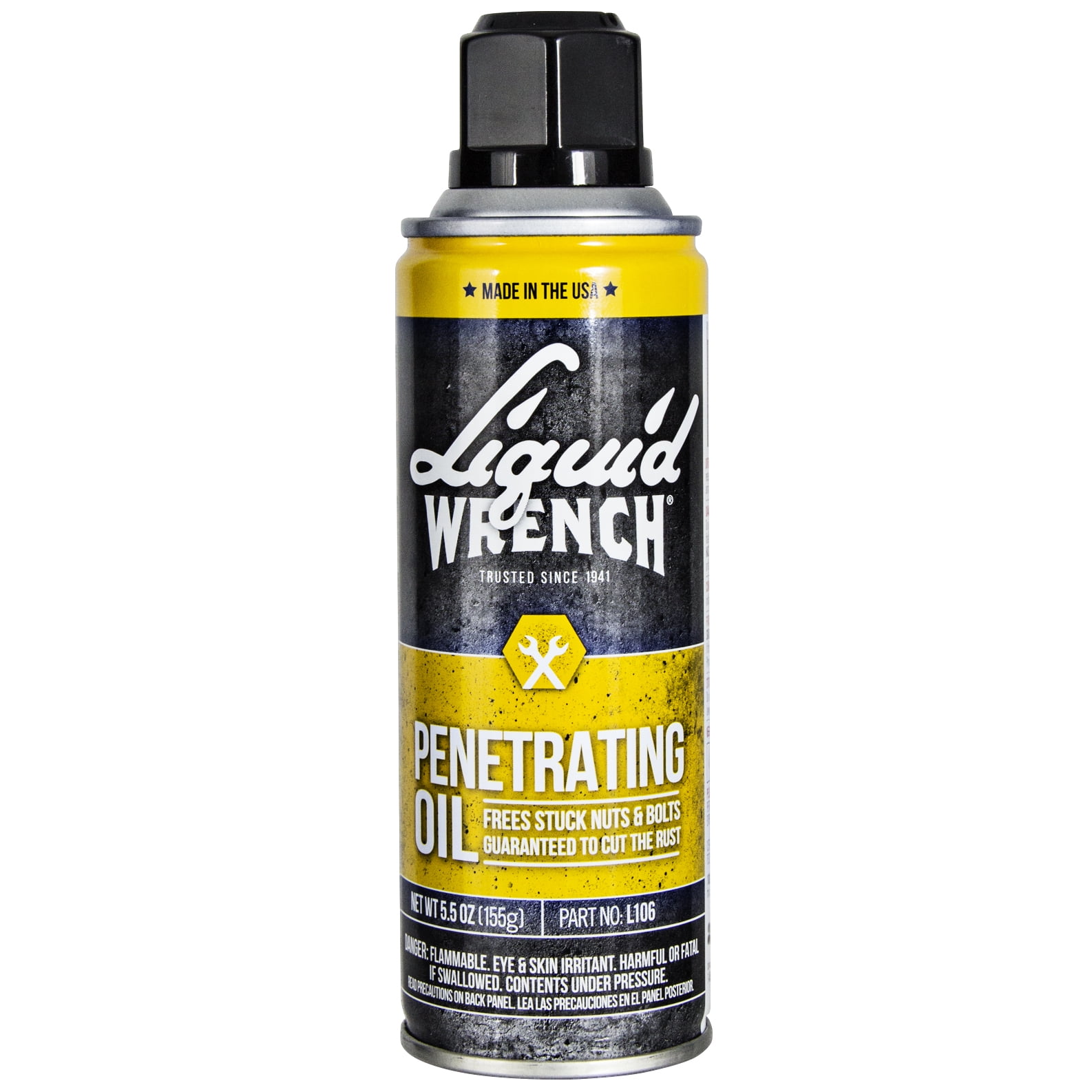 Liquid WRENCH L112 Penetrating Oil, 11 oz Aerosol Can, Op