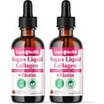 thumbnail image 1 of LIQUIDHEALTH 100% Vegan Collagen plus Biotin 100,000mcg Liquid Drops for Hair, Skin, and Nail Health (2 Pack), 1 of 7