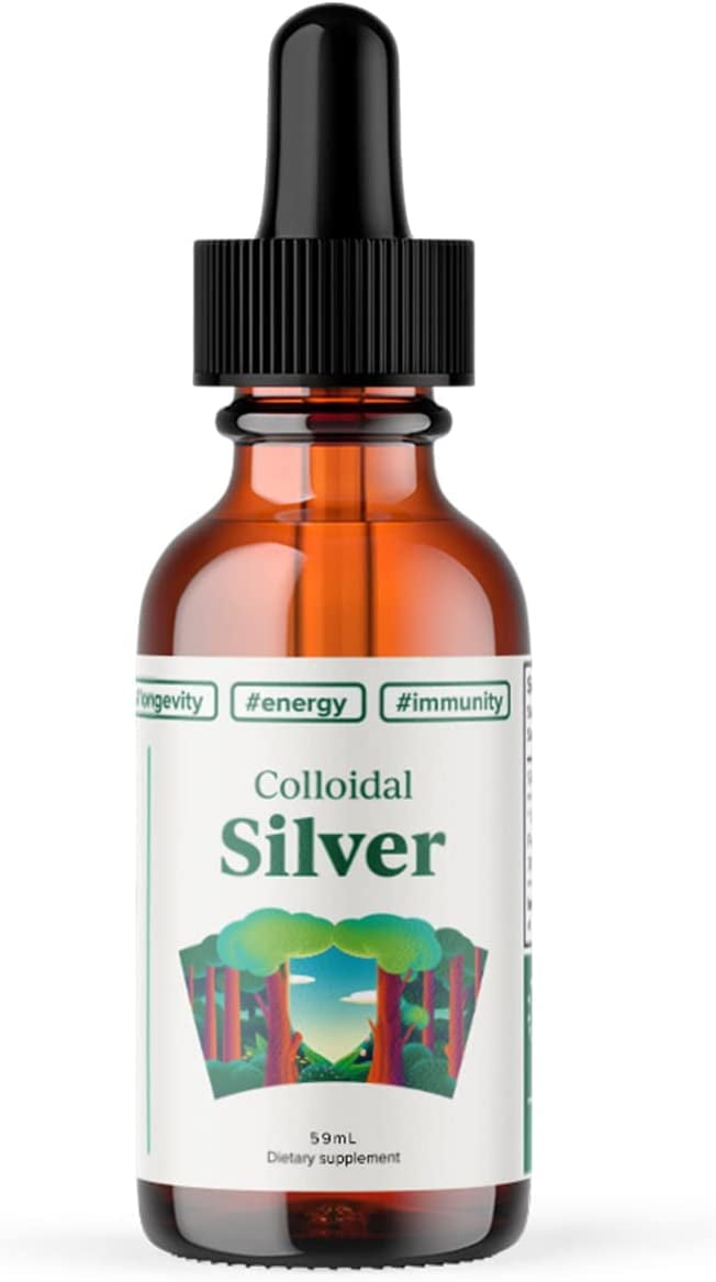 LIQUIDHEALTH Colloidal Silver Liquid 10PPM Itch Relief Drop Shot