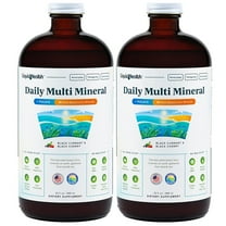 LIQUIDHEALTH Daily Multi Minerals Supplement with Fulvic Minerals, 32 Oz 2-Pack