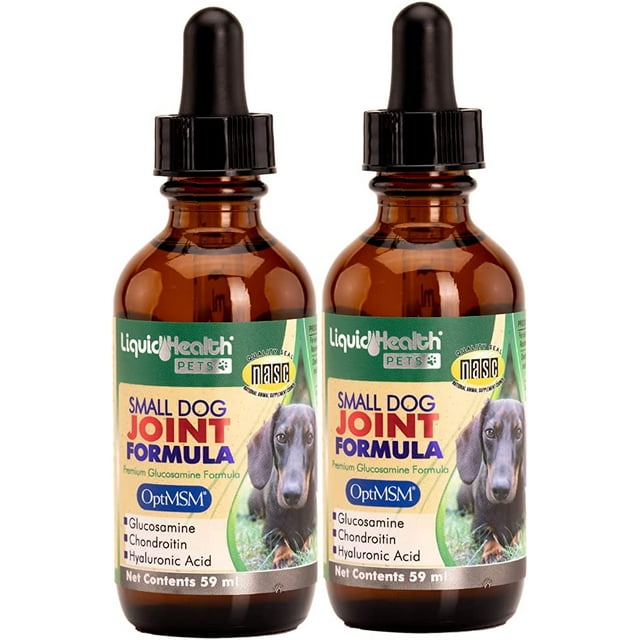 LIQUIDHEALTH Joint Juice Drops Chondroitin & Glucosamine for Dogs Joint ...