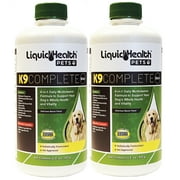 LIQUIDHEALTH K9 Complete 8-in-1 Multivitamin for Dogs Immune Support & Wellness, 32 Fl. Oz 2-Pack