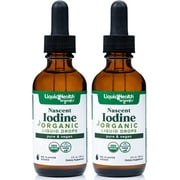 LIQUIDHEALTH Nascent Iodine Drops Thyroid Support & Immune Support Supplement, 2 fl Oz