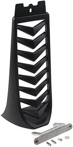 LIRU Spoiler ABS Lower Radiator Cover Matte Black Chin Fairing for ...