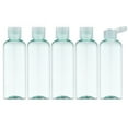 thumbnail image 1 of LISAPACK 3.4Oz Travel Bottles with Flip Cap (5 Pcs) Empty Dispenser Container for Travel Size Cosmetics (100ml, Light Green), 1 of 7