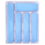 LISI PET Non-Slip 13.31 in x 10.46 in x 2.17 in 5-Compartment Kitchen Utensil Organizers