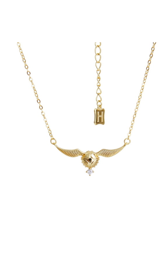 Harry Potter Snitch Necklace Female ins Minority Design Sense Collarbone Chain