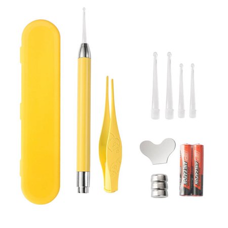 LISM LED Light Ear Nose Clip Children Infant Ear Cleaner Kit