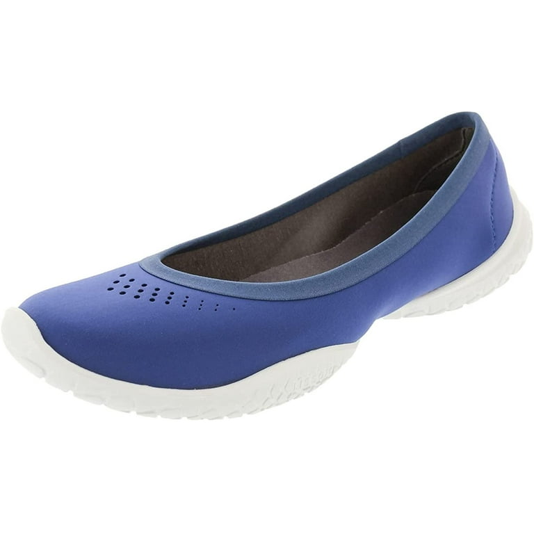 LISSOM Women s Flyte Blue Slip On Shoes Lightweight Flexible 8mm Heel Toe Drop Removable Insoles Size 11.5