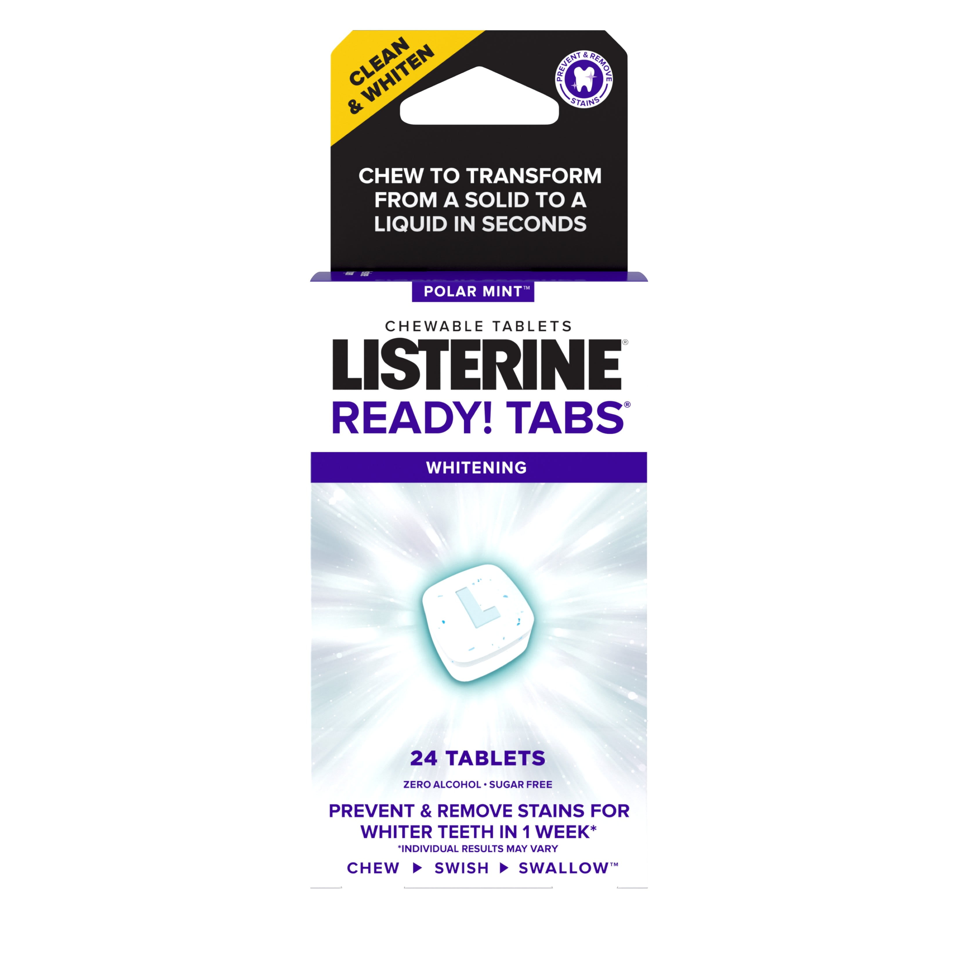 LISTERINE Whitening ,Alcohol Free & Kosher AlcoholFree Breath