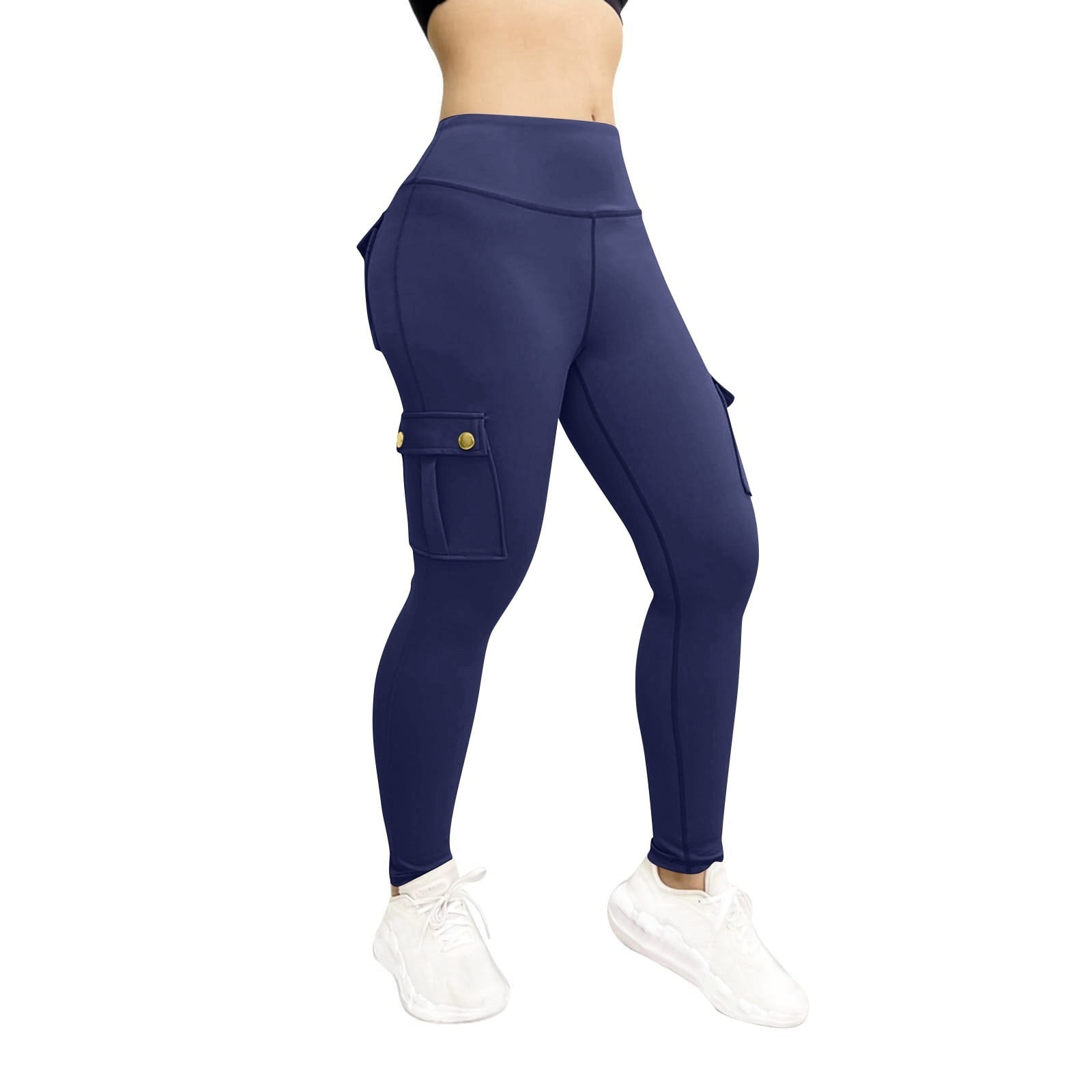 Butt Lifting High Waist Tummy Control Cargo Leggings