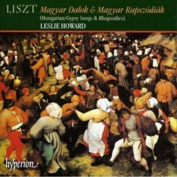 LISZT 'HUNGARIAN / GYPSY SONGS & RHAPSODIES'. (COMPLETE RECORDING OF THE FIRST CYCLE OF HUNGAR