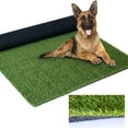 thumbnail image 1 of LITA 8' x 64' Indoor Outdoor Artificial Grass Turf Rug for Patio Garden, 1 of 7