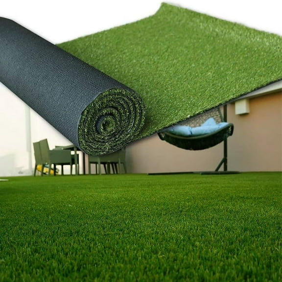 LITA Artificial Grass 3x20(60 Square FT),0.8in Pile Height Multi-Sizes Artificial Turf Outdoor Grass