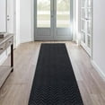 thumbnail image 1 of LITA Gray Non-Slip Runner Rug 2' x 11' Indoor Doormat for Hallway Entry Garage Patio, 1 of 7