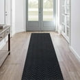 thumbnail image 1 of LITA Gray Non-Slip Runner Rug 5' x 18' Indoor Doormat for Hallway Entry Garage Patio, 1 of 7