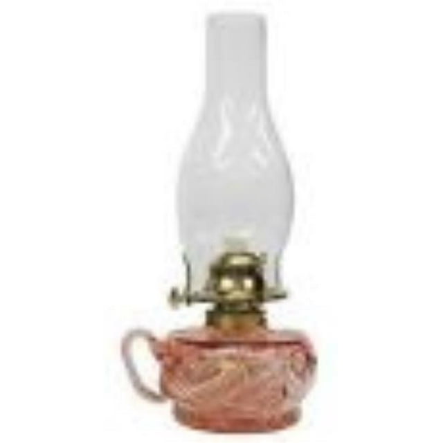 LITE HEARTED PINK OIL LAMP
