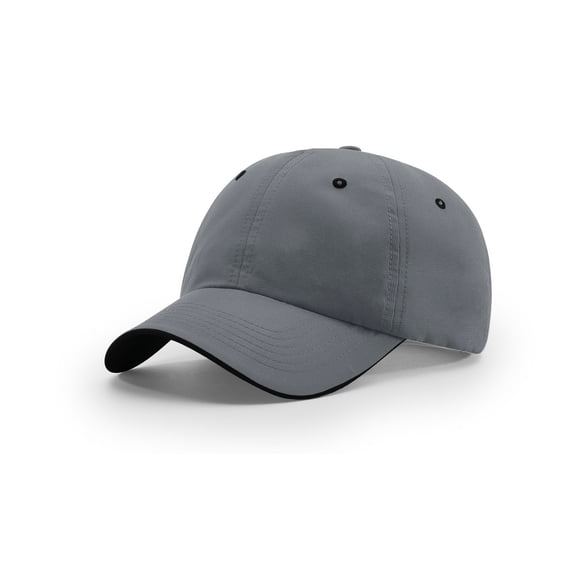 Richardson 155 Lite Trail Caps - Charcoal Black