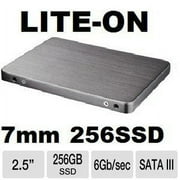 LITEON LCS-256L9S-11 256gb ssd 2.5 7mm sata 6Gbps drive week ban. NO EXCEPTIONS! 256GB LiteOn LCS-256M6S 7mm 6GB/s SSDs
