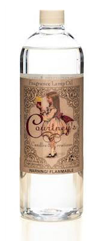 LITER - 33.5 oz Courtneys Fragrance Lamp Oils - VANILLA FLOWER