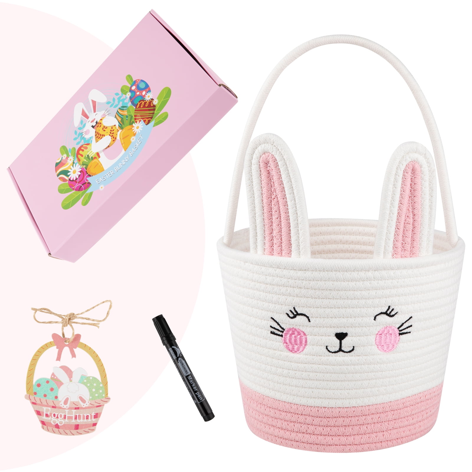 LITERRA Collapsible Easter Baskets – Versatile Storage Bins