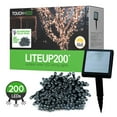 thumbnail image 1 of LITEUP200 Solar String Lights, White, 1 of 3