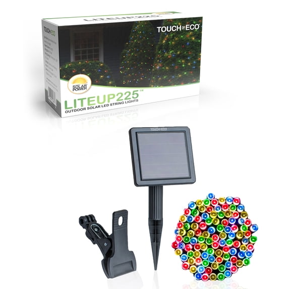 LITEUP225 Solar LED String Lights - 3 Color Options