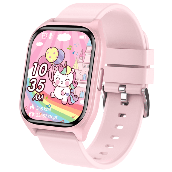 LITEYPP Kids Smart Watch, Smart Watch for Kids with 20 Sports Modes 14 Puzzle Games Multiple Dials Stopwatch, Birthday Gift for Children 3-12 Years Old