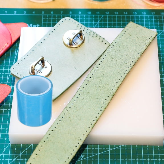 LITINKIMI Epoxy Resin Tape for Resin Molding with Leakproof Paper and Blue Metal Frame